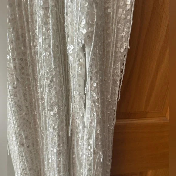 Jovani Beaded Fringe Dress - Picture 11 of 16